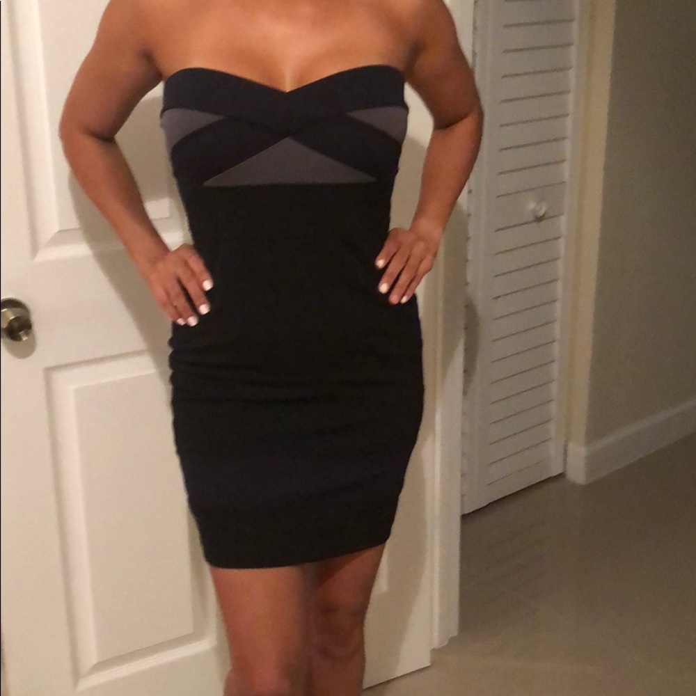 Strapless dress